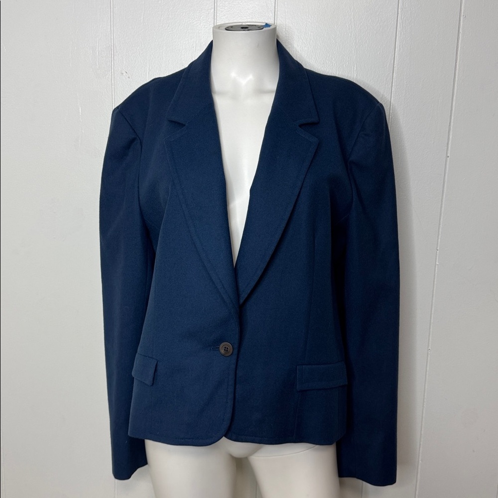 Pendleton blue blazer women’s size 16 vintage wool